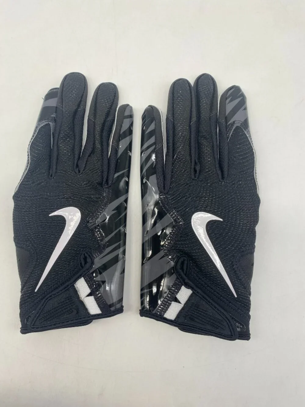 Nike Vapor Jet 8.0 Football Gloves Girl's M size Black/White/Grey